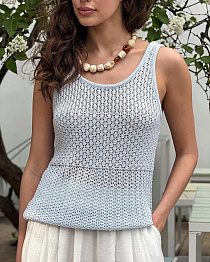Трикотажная майка «Мия»